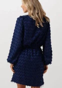 donkerblauwe freebird mini jurk dion dress