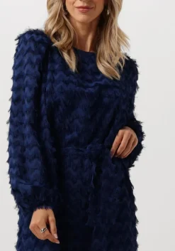 donkerblauwe freebird mini jurk dion dress