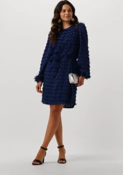 donkerblauwe freebird mini jurk dion dress