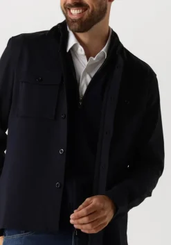 donkerblauwe genti overshirt s1283-1971