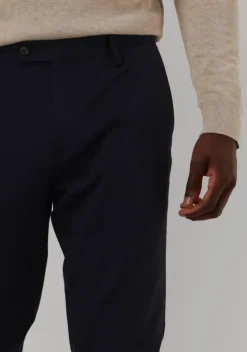 donkerblauwe genti pantalon p1060-1971