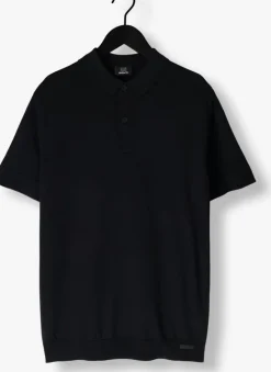 donkerblauwe genti polo polo button ss k2046-1260