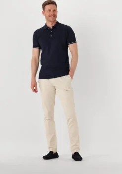 donkerblauwe genti polo polo 3 button ss j2001-1212