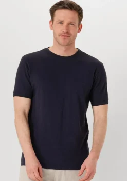 donkerblauwe genti t-shirt t-shirt ss j2007-1222
