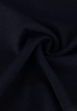 donkerblauwe gentiluomo trui polo no button ls k2039-260