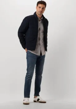 donkerblauwe g-star raw jack foundation liner jkt