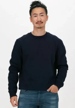 donkerblauwe g-star raw sweater c235 - pacior sweat r