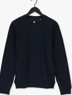 donkerblauwe g-star raw sweater c235 - pacior sweat r