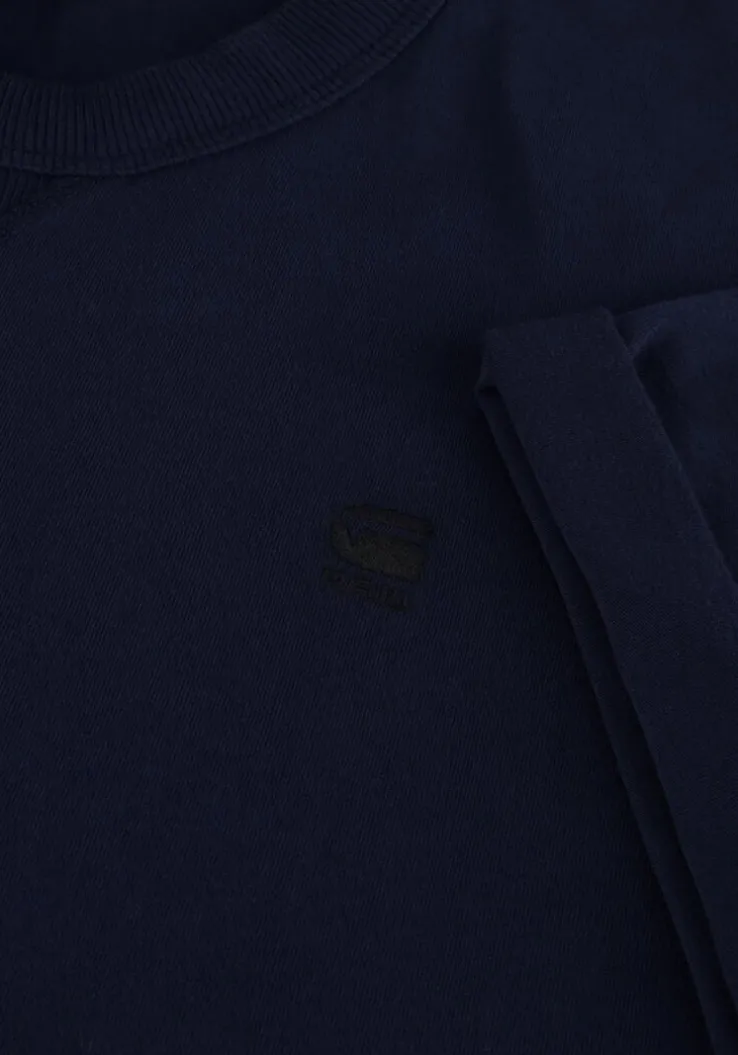 donkerblauwe g-star raw t-shirt nifous r t