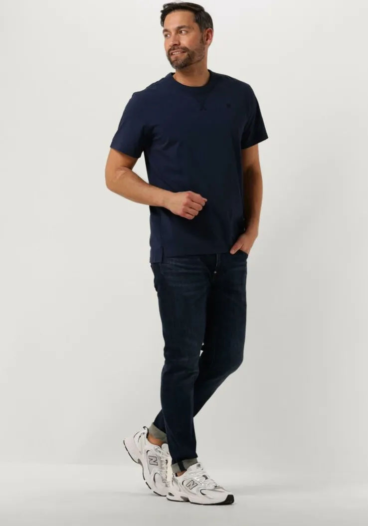 donkerblauwe g-star raw t-shirt nifous r t