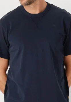 donkerblauwe g-star raw t-shirt nifous r t