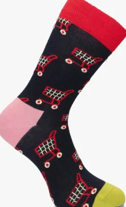 donkerblauwe happy socks sokken shop til you drop