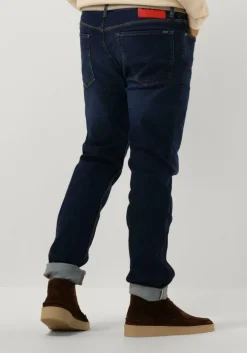 donkerblauwe hugo slim fit jeans hugo 708