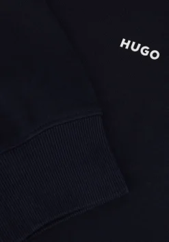 donkerblauwe hugo sweater dapo