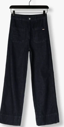donkerblauwe ibana wide jeans penda