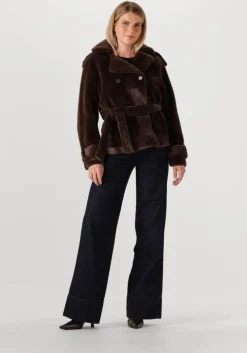 donkerblauwe ibana wide jeans penda