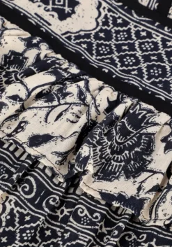 donkerblauwe idano mini jurk robert