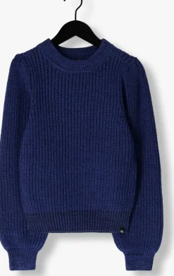 donkerblauwe indian blue jeans trui knitwear heavy knit