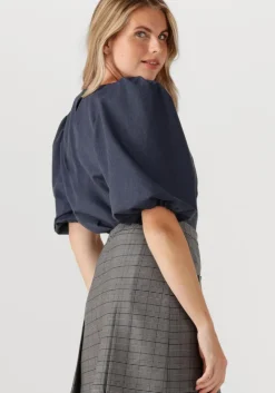 donkerblauwe janice blouses zayn