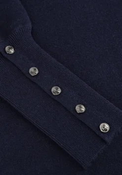 donkerblauwe janice jurken clay