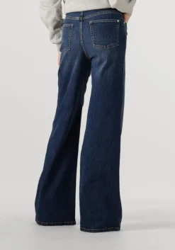 donkerblauwe janice straight leg jeans mason