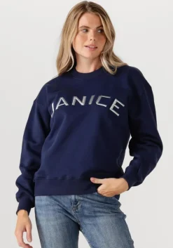 donkerblauwe janice sweater andy