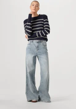 donkerblauwe janice trui donovan