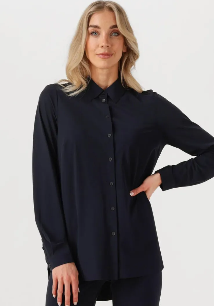 donkerblauwe japan tky blouses miya