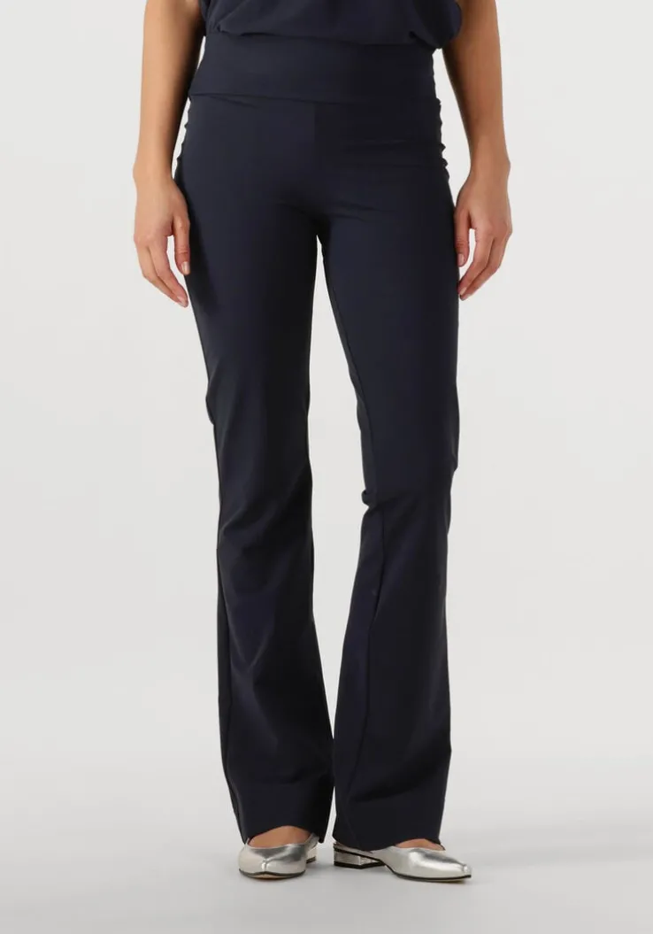 donkerblauwe japan tky flared broek zaya