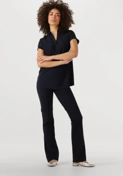 donkerblauwe japan tky flared broek zaya