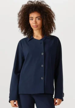 donkerblauwe japan tky trenchcoats misato