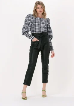 donkerblauwe just female blouses hamilton blouse