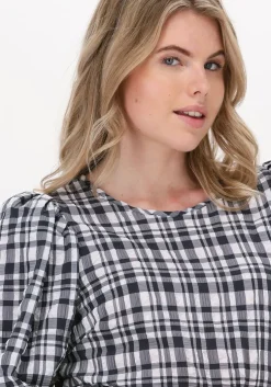 donkerblauwe just female blouses hamilton blouse