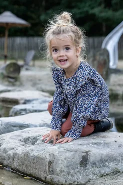 donkerblauwe koko noko blouses q52925