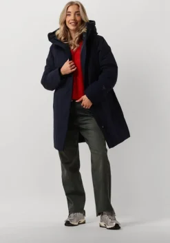 donkerblauwe krakatau parka's qw498