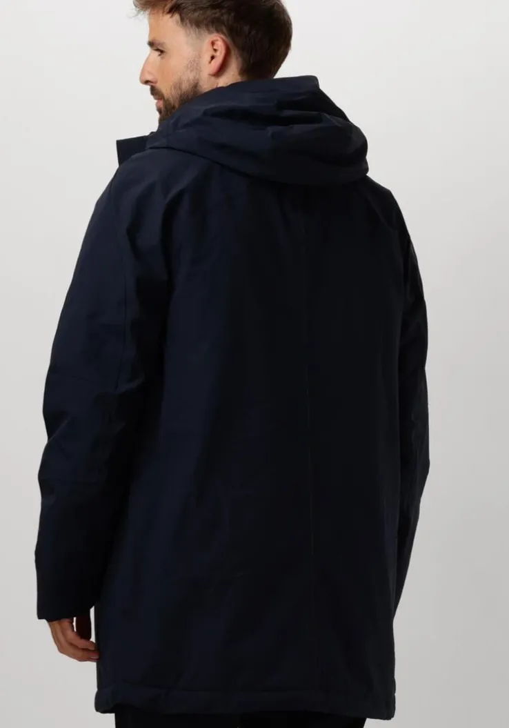 donkerblauwe krakatau parka's qm483