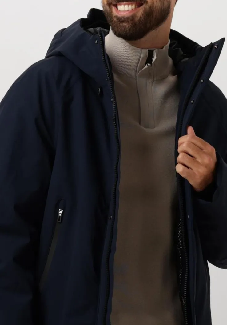 donkerblauwe krakatau parka's qm483