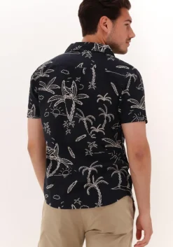 donkerblauwe kultivate casual overhemd st holidays