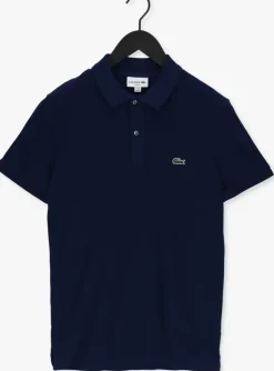 donkerblauwe lacoste polo 1hp3 mens s/s polo 12