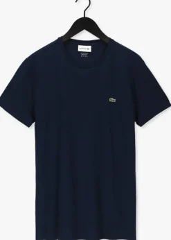 donkerblauwe lacoste t-shirt 1ht1 mens tee-shirt 12