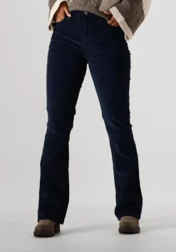 donkerblauwe lee flared jeans breese boot