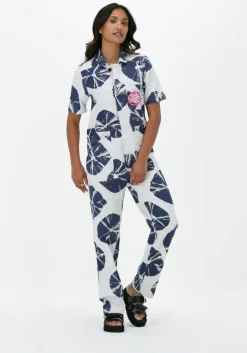 donkerblauwe leon & harper jumpsuit orso tc203 t+d