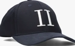 donkerblauwe les deux pet baseball cap suede ii