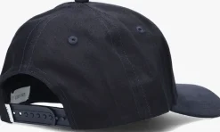 donkerblauwe les deux pet baseball cap suede ii