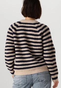 donkerblauwe lollys laundry vest novali cardigan ls