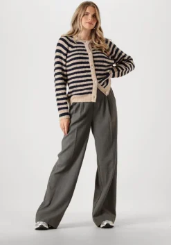 donkerblauwe lollys laundry vest novali cardigan ls