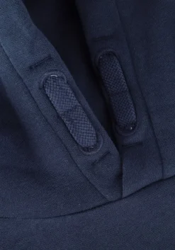 donkerblauwe lyle & scott trui classic oth hoody fleece