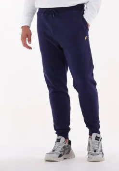 donkerblauwe lyle & scott joggingbroek skinny sweat pants