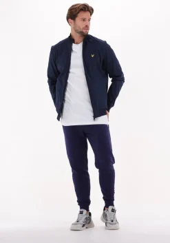 donkerblauwe lyle & scott joggingbroek skinny sweat pants