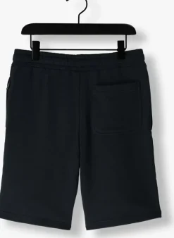 donkerblauwe lyle & scott korte broek tonal sweat short
